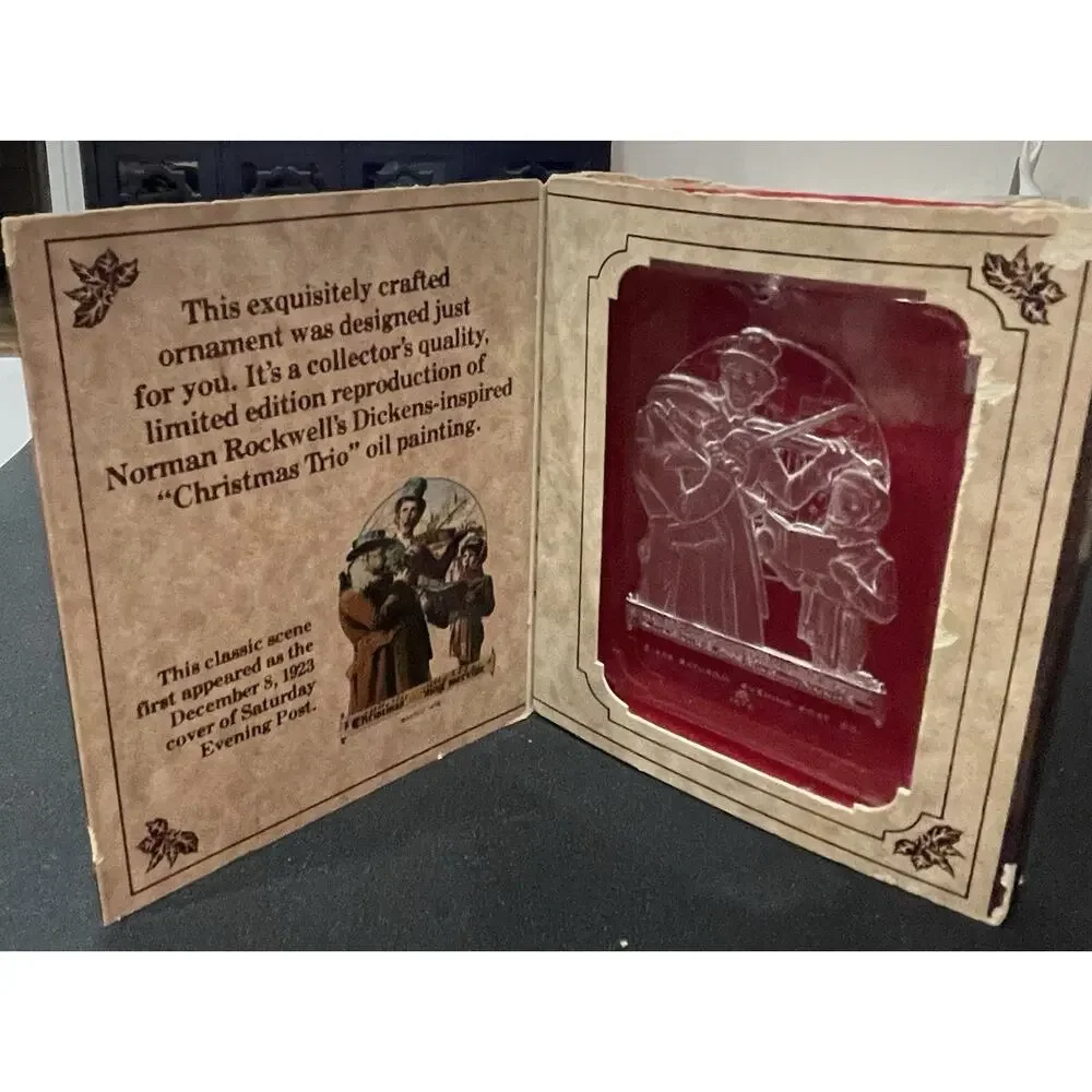Vintage‎ 1978 McDonalds Christmas Ornament in Original Box. 